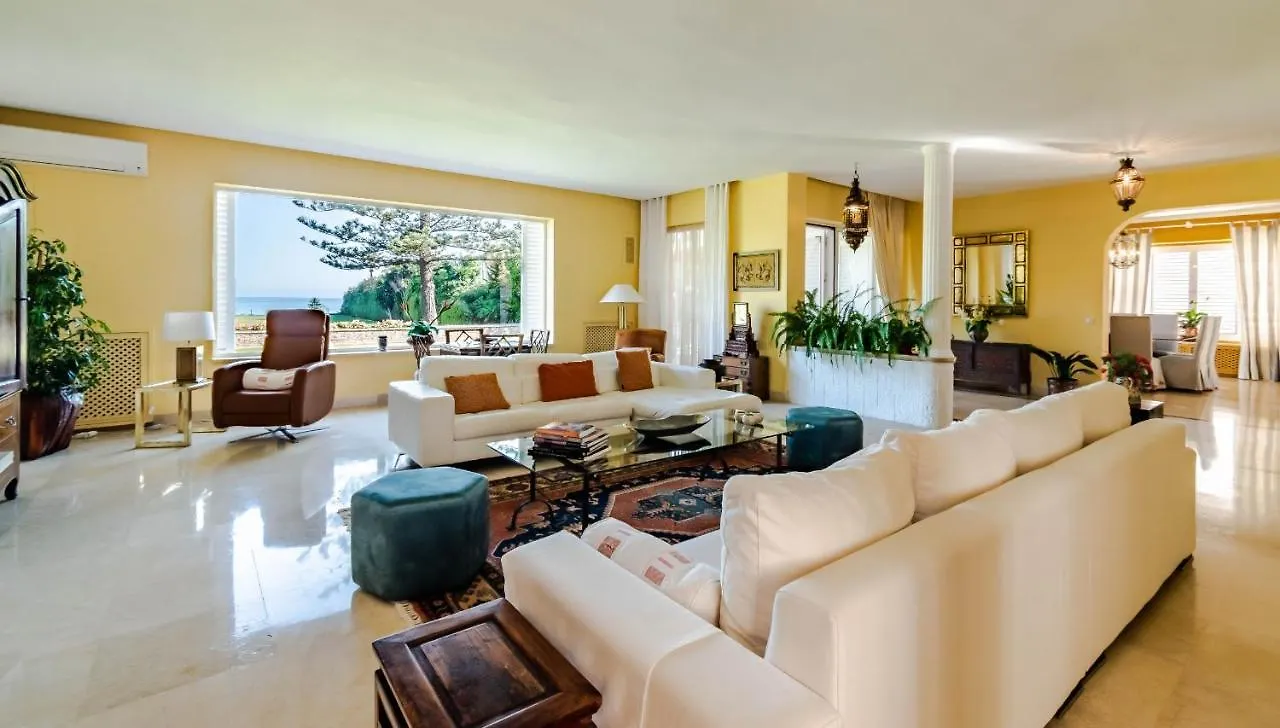 Amazing Beachfront Villa Heated Pool Marbella Spain